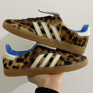 Adidas x Wales Bonner Samba Pony Leopard Print Women's